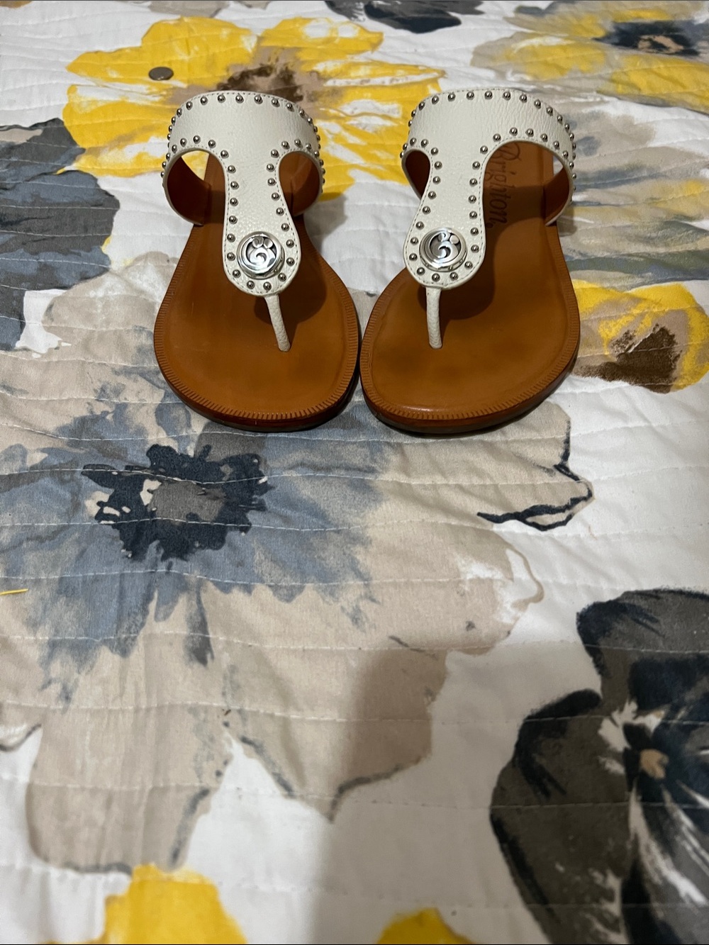 Brighton Alfa T-Strap Thong Sandals